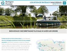 Tablet Screenshot of bretagne-fluviale.com